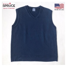 mayo SPRUCE INDIGO V-VEST画像