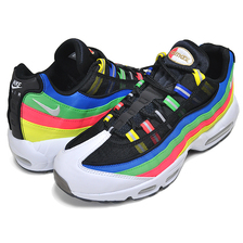 NIKE AIR MAX 95 PREMIUM HIDDEN MESSAGE black/white-racer blue DA1344-014画像