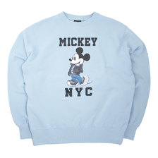 Schott DISNEY SWEAT MICKEY NYC BLUE 3103163画像