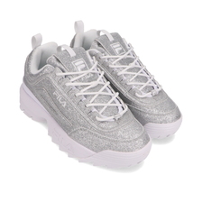 FILA DISRUPTOR II GLIMMER MetallicSilver / MetallicSilver / White F0593-0063画像