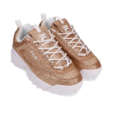 FILA DISRUPTOR II GLIMMER RoseGold / RoseGold / White F0593-0662画像