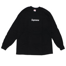 Supreme 20FW Box Logo L/S Tee BLACK画像