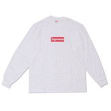 Supreme 20FW Box Logo L/S Tee WHITE画像