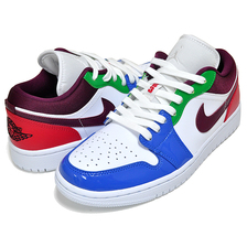 NIKE WMNS AIR JORDAN 1 LOW SE white/dark beetroot DB5455-100画像