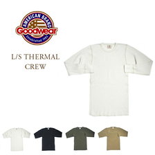Goodwear L/S THERMAL CREW Made in U.S.A.画像