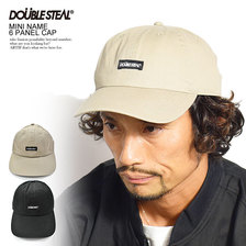DOUBLE STEAL MINI NAME 6 PANEL CAP 404-92047画像