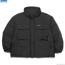 RADIALL LAPAZ - STAND COLLARED DOWN JACKET (BLACK) RAD-20AW-JW002画像