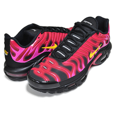 NIKE AIR MAX PLUS TN / SUPREME "FIRE PINK" university red/varsity maize DA1472-600画像
