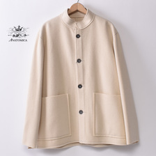 ANATOMICA DOCKER WOOL MELTON JACKET画像
