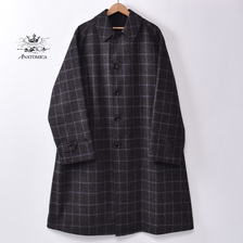 ANATOMICA SINGLE RAGLAN COAT 2 REVERSIBLE BLACK画像