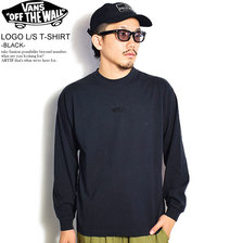 VANS LOGO L/S T-SHIRT -BLACK- 120K1020600画像