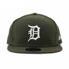 NEW ERA DETROIT TIGERS 9FIFTY SNAPBACK CAP OLIV NR11941934画像