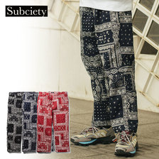 Subciety PAISLEY SLACKS 106-01653画像