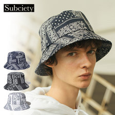 Subciety PAISLEY BUCKET HAT 106-86658画像