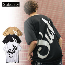 Subciety HYPER BIG TEE -MIDDLE LOGO- 106-40650画像