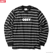 OBEY DIVISON TEE LS (BLACK MULTI) メ画像