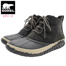 SOREL OUT N ABOUT PLUS Black WOMENS NL3069-010画像