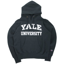 Champion MADE IN USA REVERSE WEAVE PULLOVER HOODED SWEAT SHIRT YALE UNIVERSITY C5-S103-370画像