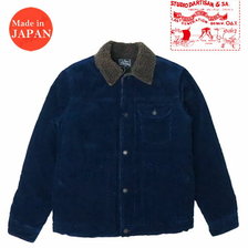 STUDIO D'ARTISAN インディゴコーデュロイボアJK SD4497画像