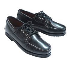 Quoddy Trail Moccasin MILISEET OXFORD black画像