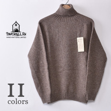 INVERALLAN ROLL NECK SHETLAND SWEATER画像