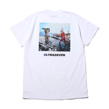 atmos &times; ULTRAMAN ULTRASEVEN TEE WHITE AT19-046-WHT画像