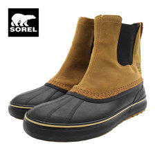 SOREL CHEYANNE METRO CHELSEA WP Elk/Black NM3449-286画像
