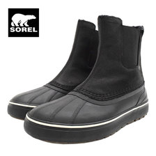 SOREL CHEYANNE METRO CHELSEA WP Black/Black NM3448-010画像