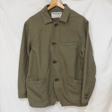 THE FLAT HEAD FN-OJ-C001 JACKET - COTTON LINEN SACK JKT画像
