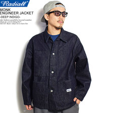 RADIALL MONK - ENGINEER JACKET -DEEP INDIGO- RAD-20AW-JK007-01画像