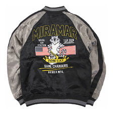 AVIREX SUKA JACKET MIRAMAR BLACK/GRAY 6102185-09画像