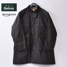 Kaptain Sunshine &times; Barbour Stand Callar Traveller Coat Sage Green KS-009画像