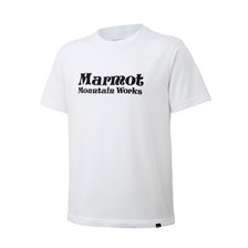 Marmot MMW LOGO H/S CREW WHITE TOMQJA57-WH画像
