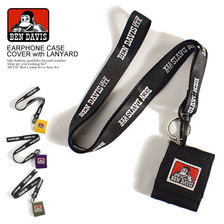 BEN DAVIS EARPHONE CASE COVER with LANYARD BDW-8097画像