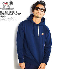 The Endless Summer TES TURN BUHI EMB SWEAT PARKA -NAVY- FH-0774309画像