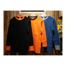 JELADO MEGA THERMAL 2-TONE Crew Neck AB53225画像