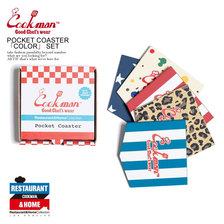 COOKMAN POCKET COASTER 「COLOR」 SET 233-01902画像