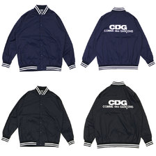 CDG COMME des GARCONS VARSITY JACKET画像
