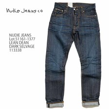 Nudie Jeans Lot.51161-1377 LEAN DEAN DARK SELVAGE 113338画像