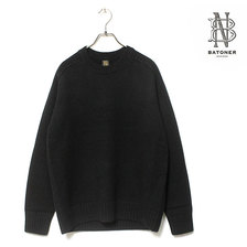 BATONER HEAVY WEIGHT CASHMERE CREW NECK BN-20FM-049画像