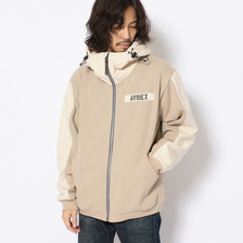 AVIREX L/S SHAGGY THERMAL COMBAT HOODIE 6103548画像