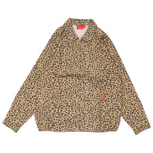 COOKMAN Delivery Jacket Leopard BEIGE画像