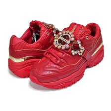 SKECHERS PREMIUM HERITAGE ENERGY CSTUNNING GEM RED 149247-RED画像