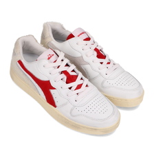 DIADORA MI BASKET LOW PAURA "paura x diadora Capsule collection&rdquo; WHITE/TRUE RED 177447-4340画像