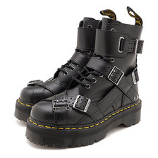 Dr.Martens Quad Retro Jadon Strap 8 Eye Boot BLACK 25970001画像
