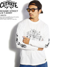 CUTRATE SESAME STREET L/S T-SHIRT -WHITE- CR-20AW062画像