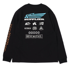 atmos SUPPLIER LS TEE BLACK AT20-076-BLK画像