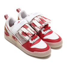 adidas FORUM LOW '"SCARY CLOWN" FOOTWEAR WHITE/ACTIVE MAROON/CORE BLACK G55617画像