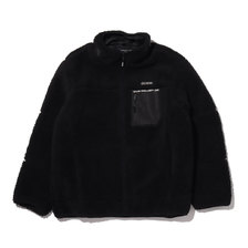 GUESS UNI ZIP UP JACKET BLACK MK4K7481-BLK画像