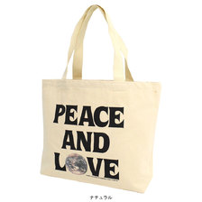 STUSSY Peace And Love Canvas Tote Bag 134229画像